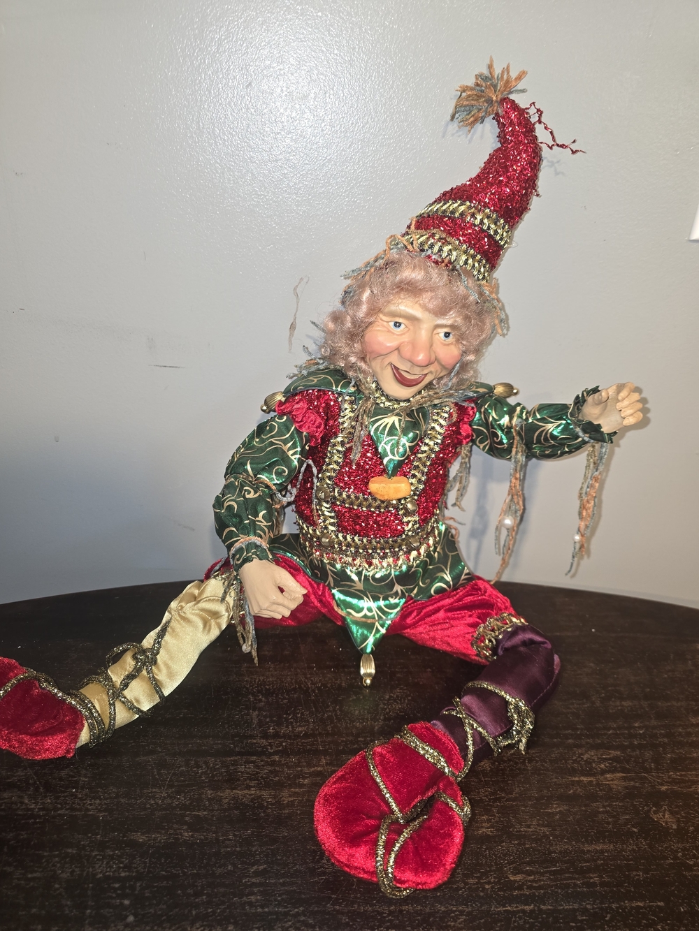 Vintage  Mark Roberts Holiday  Doll
